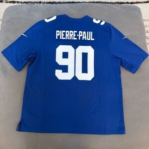 NFL New York Giants Jason Pierre-Paul Blue On-Field Jersey